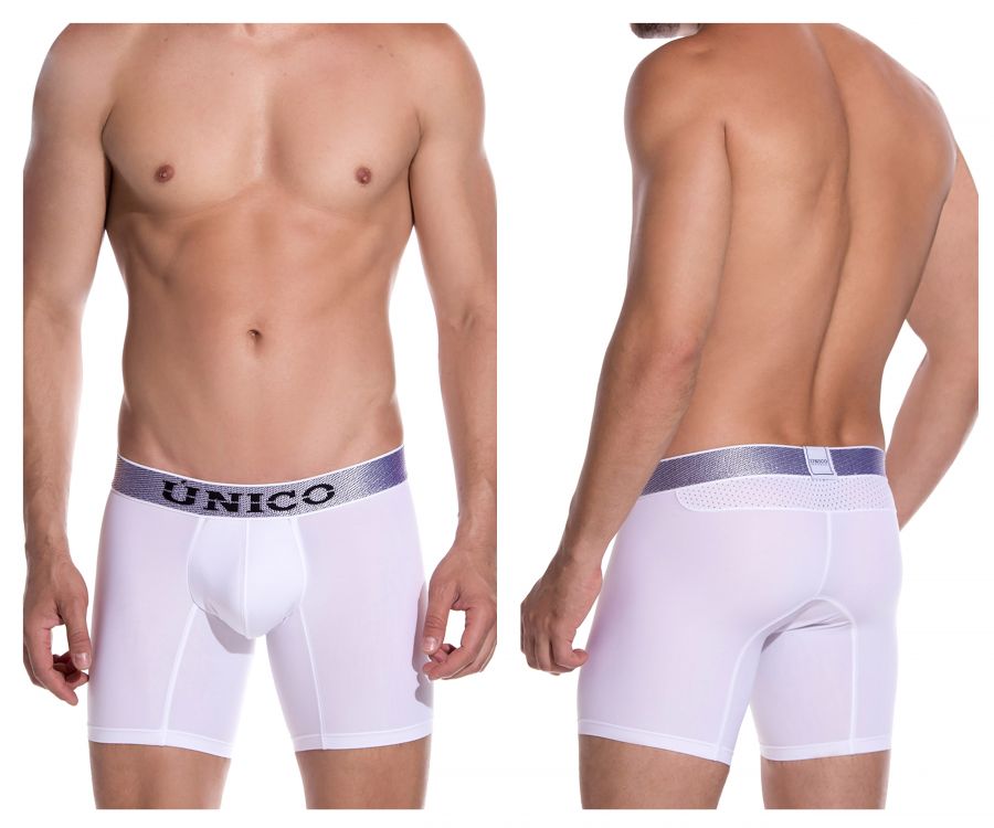 Unico 1908010025700 Boxershorts, Glasfarbe: Weiß