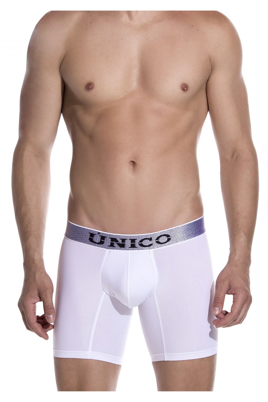 Unico 1908010025700 Boxershorts, Glasfarbe: Weiß