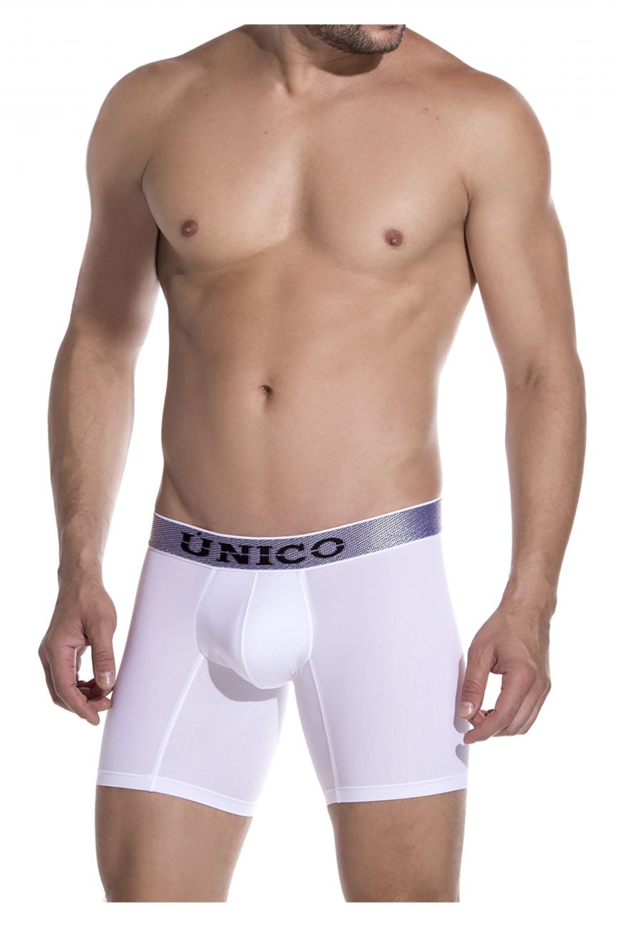 Unico 1908010025700 Boxershorts, Glasfarbe: Weiß