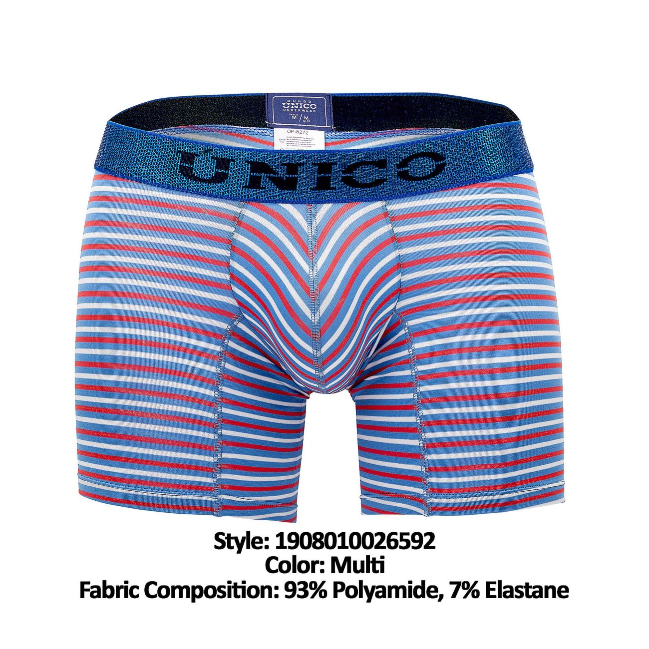 Unico 1908010026592 Boxershorts, Siebdruck, Farbe Multi