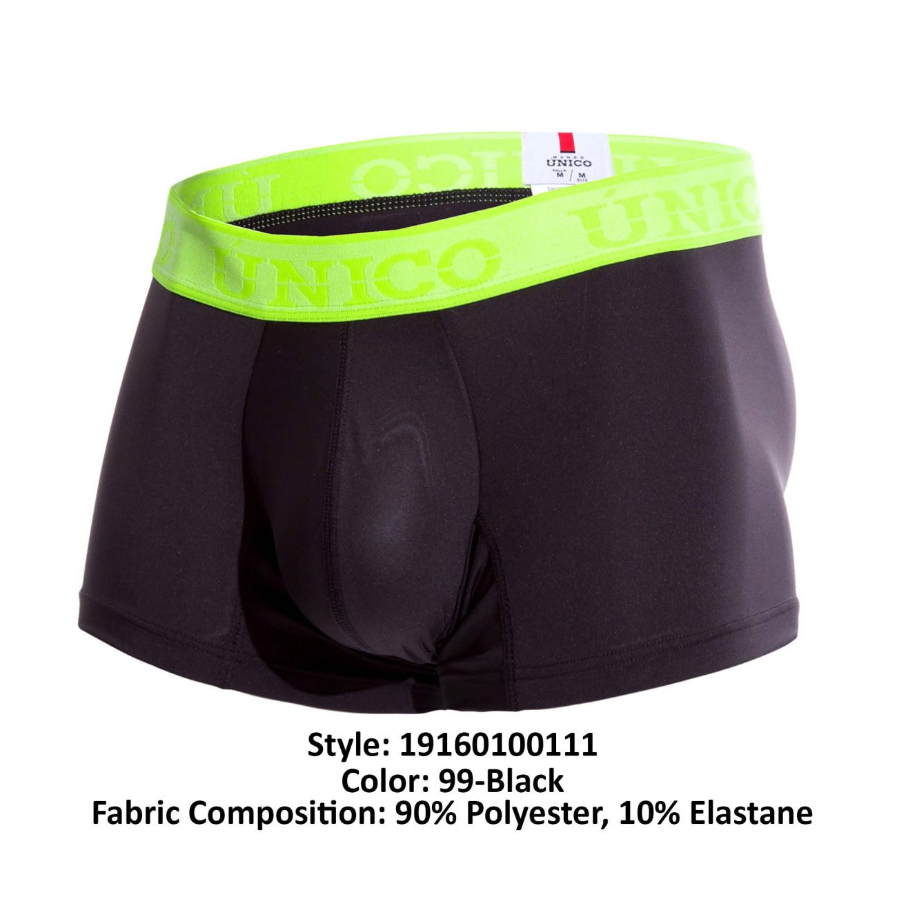 Unico 19160100111 COLORS Captacion Badehose Farbe 99-Schwarz