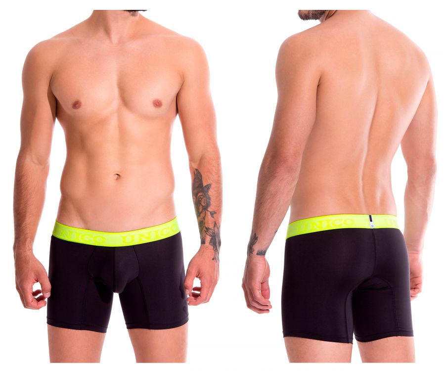 Unico 19160100212 COLORS Corriente Boxer Briefs Color 99-Black