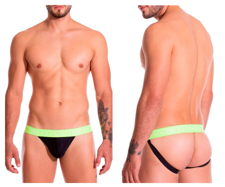 Unico 19160301211 COLORS Captacion Jockstrap Color 99-Black