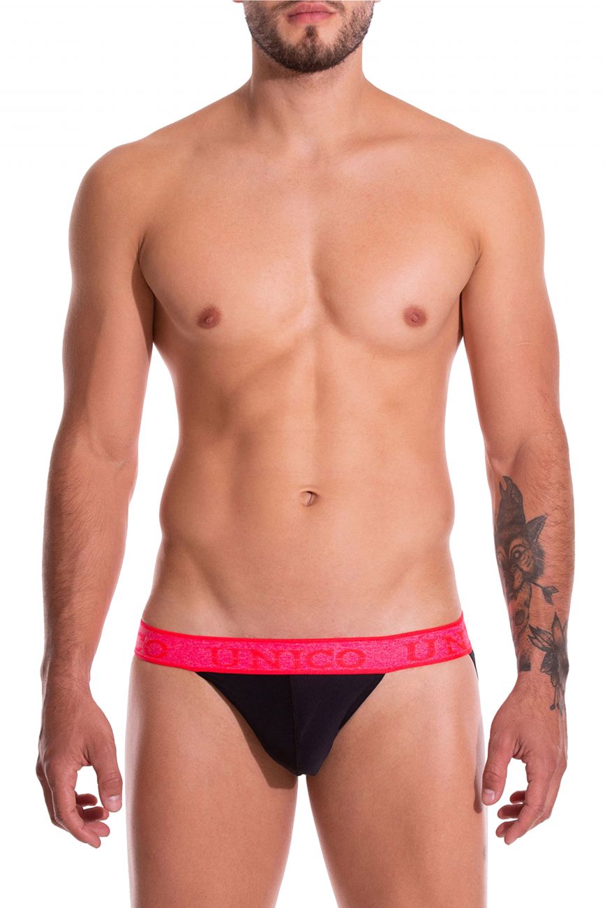 Unico 19160301213 COLORS Poderoso Jockstrap Color 99-Black