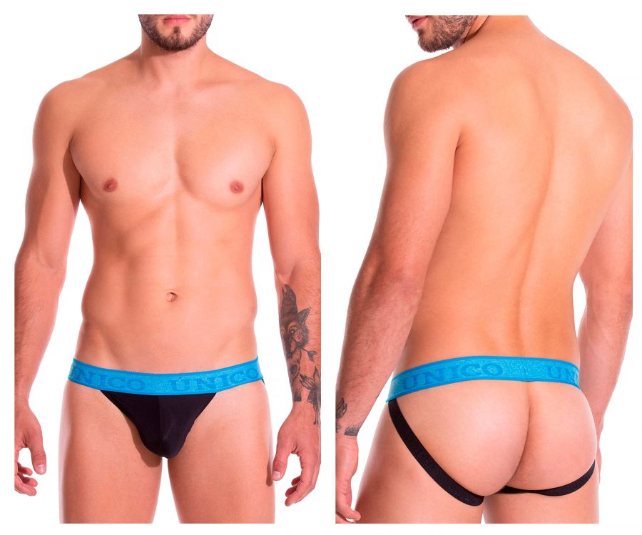 Unico 19160301215 COLORS Dinamico Jockstrap Color 99-Black