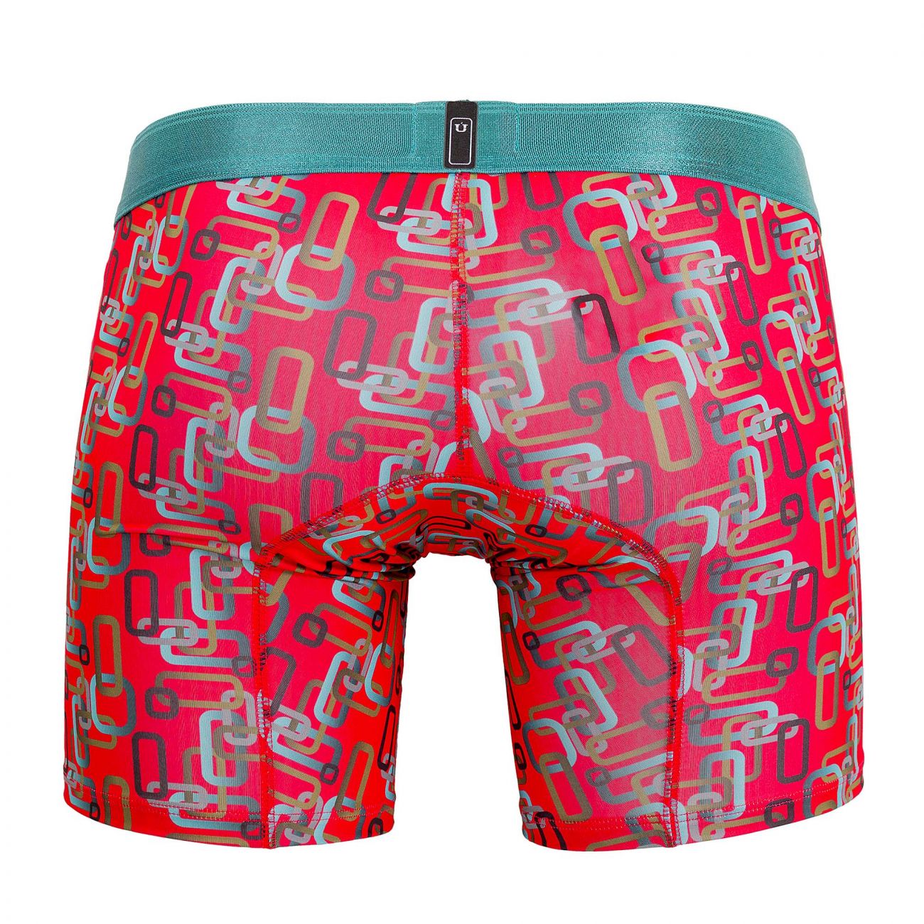 Unico 20070100229 Scheme Boxer Briefs Color 63-Red