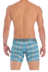 Unico 20070100231 Waterfront Boxer Briefs Color 63-Blue