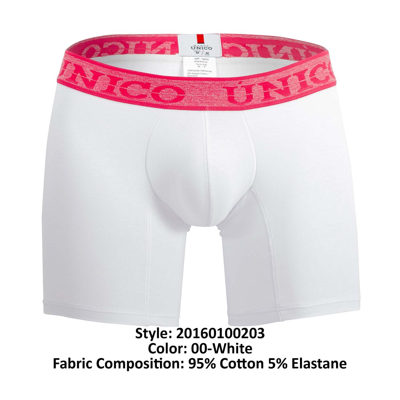 Unico 20160100203 Illusion Boxershorts Farbe 00-Weiß