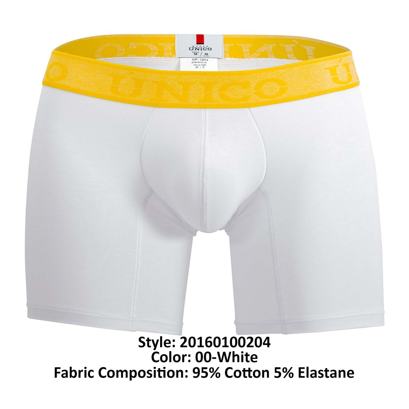 Unico 20160100204 Joyful Boxershorts Farbe 00-Weiß