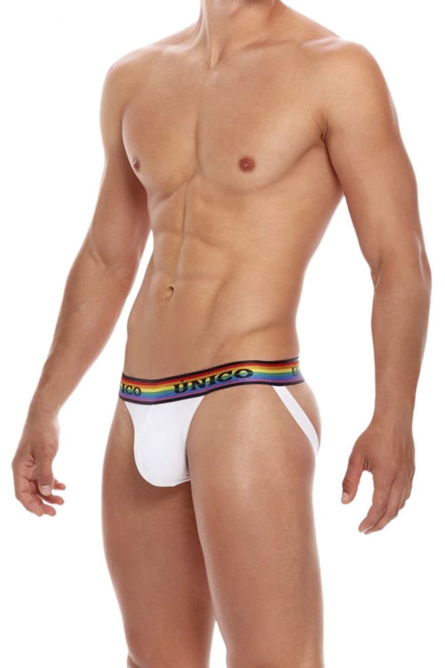 Unico 21050301201 Love Wins Jockstrap Color 00-White