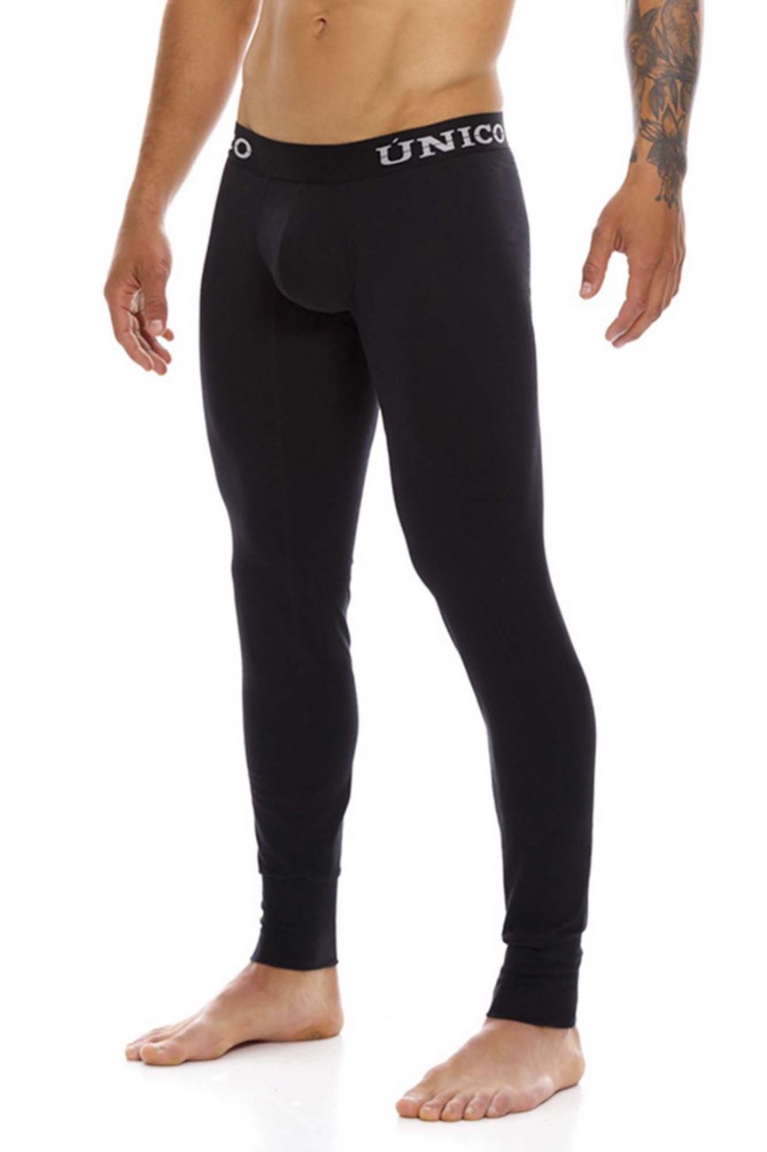 Unico 21062100502 Cold Mountain Lange Unterhose Farbe 99-Schwarz