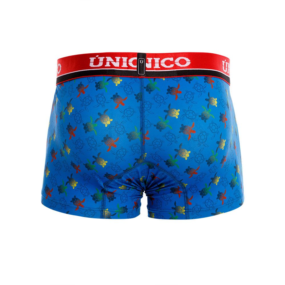 Unico 21100100103 Marine Trutles Trunks Color 63-Blue