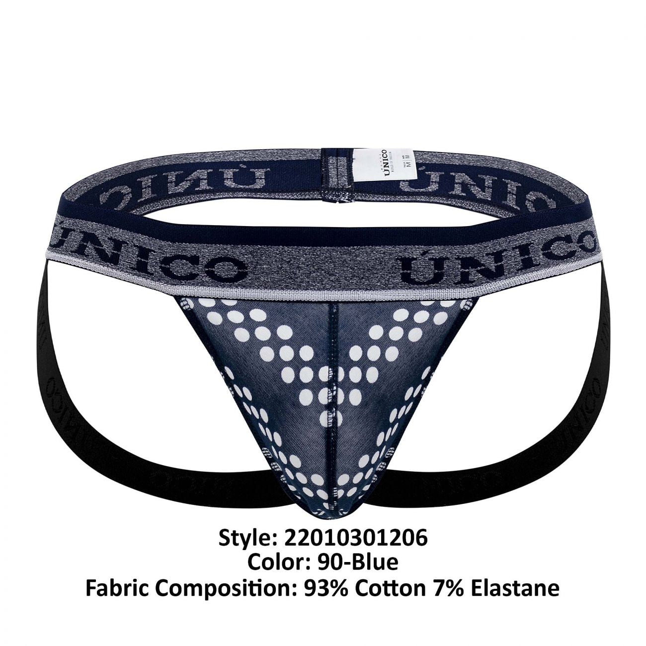 Unico 22010301206 Cristales Jockstrap Farbe 90-Blau