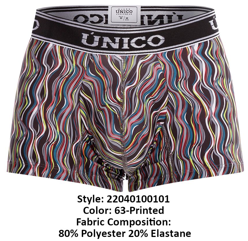 Unico 22040100101 Magnusiana Trunks Color 63-Printed