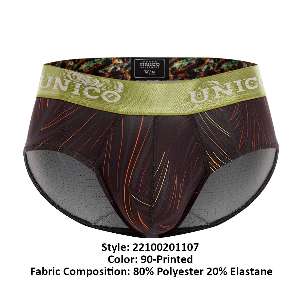 Unico 22100201107 Escocia Briefs Color 90-Printed