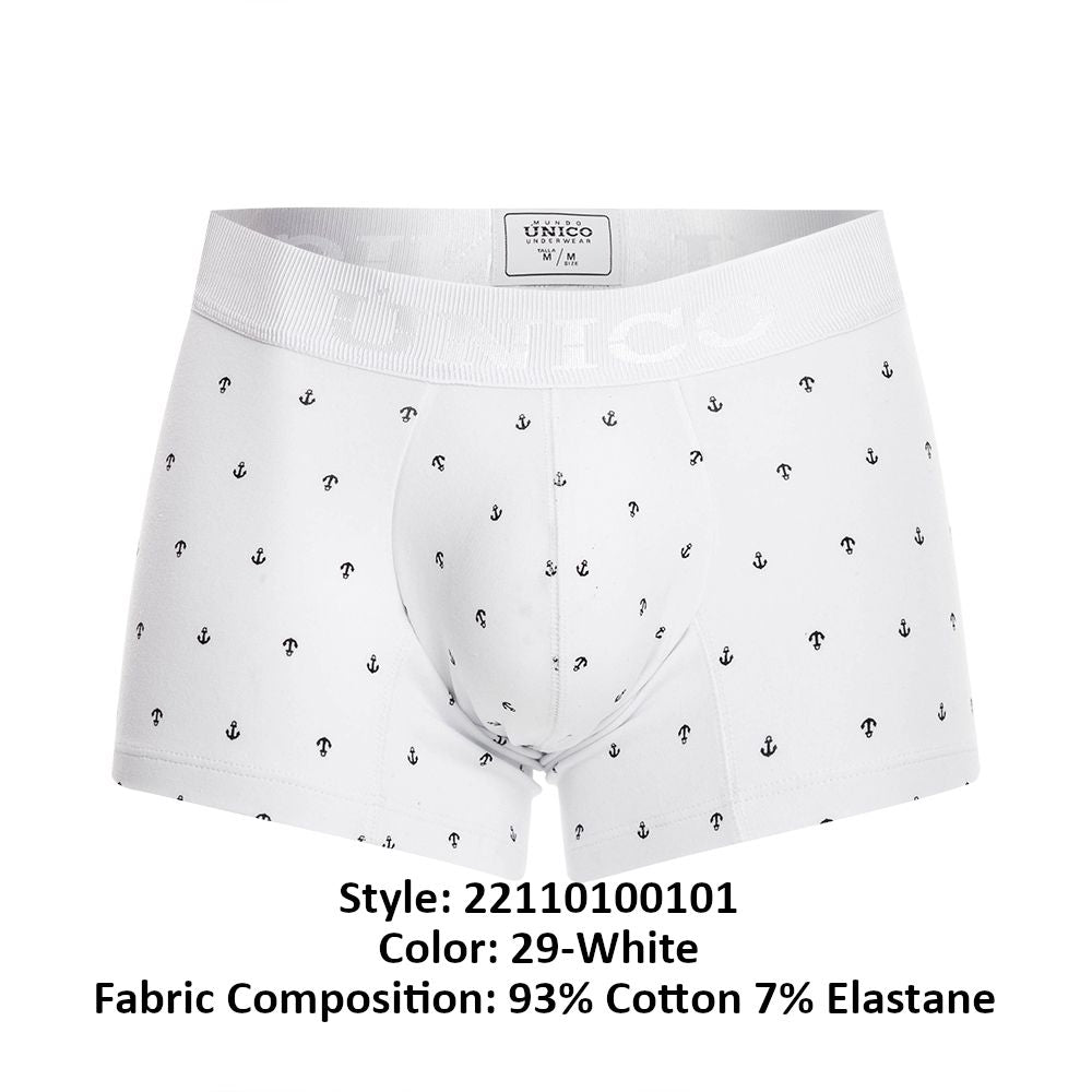 Unico 22110100101 Short Naviero Couleur 29-Blanc