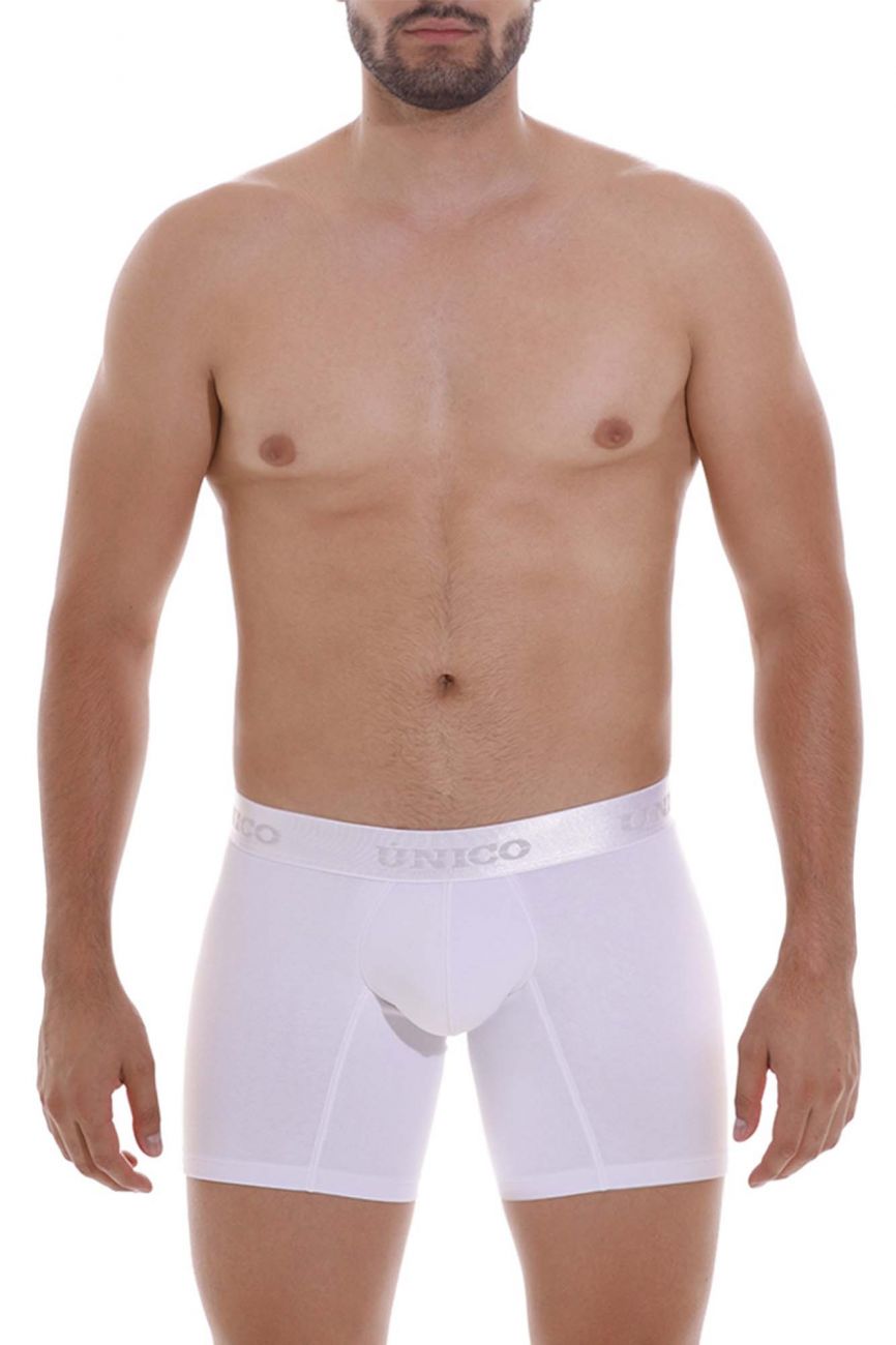 Boxer Unico 22120100201 Cristalino A22 Couleur 00-Blanc