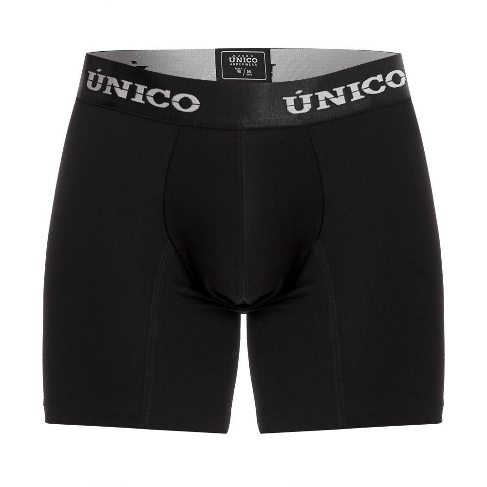 Unico 22120100203 Intenso A22 Boxer Briefs Color 99-Black