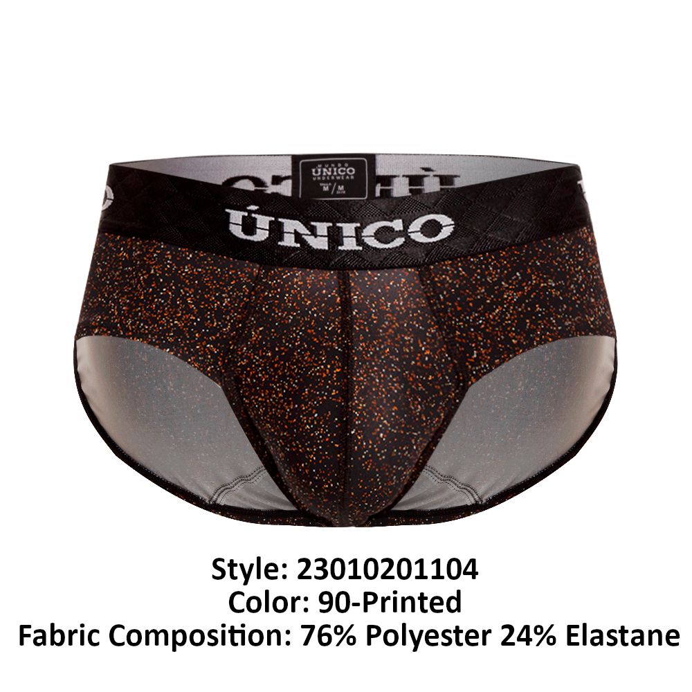 Unico 23010201104 Erizo Briefs Color 90-Printed