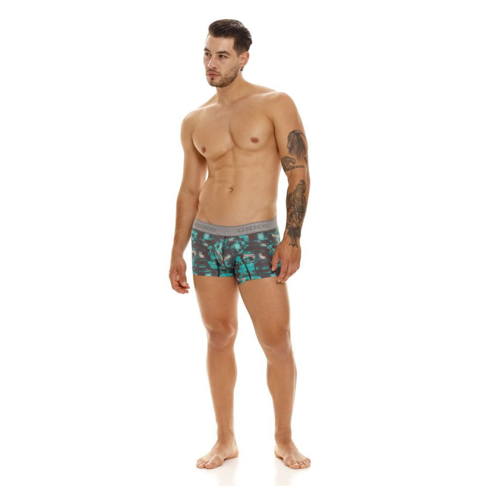 Unico 23050100104 Escaque Trunks Color 63-Green