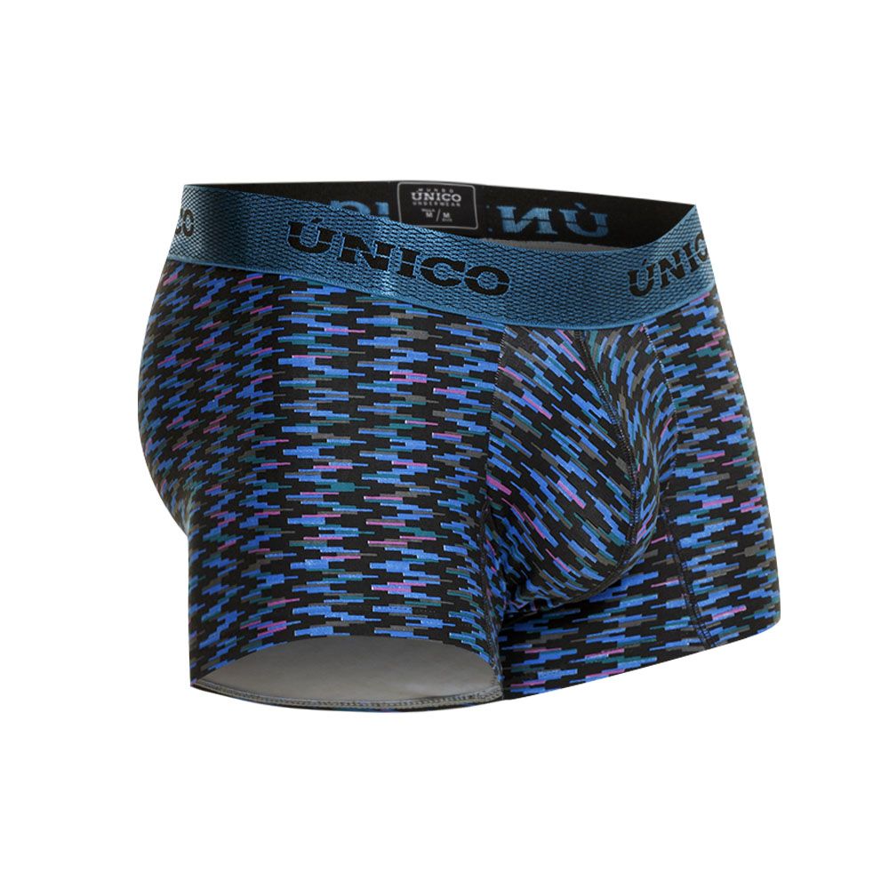 Unico 23080100121 Short Filamento Couleur 46-Bleu