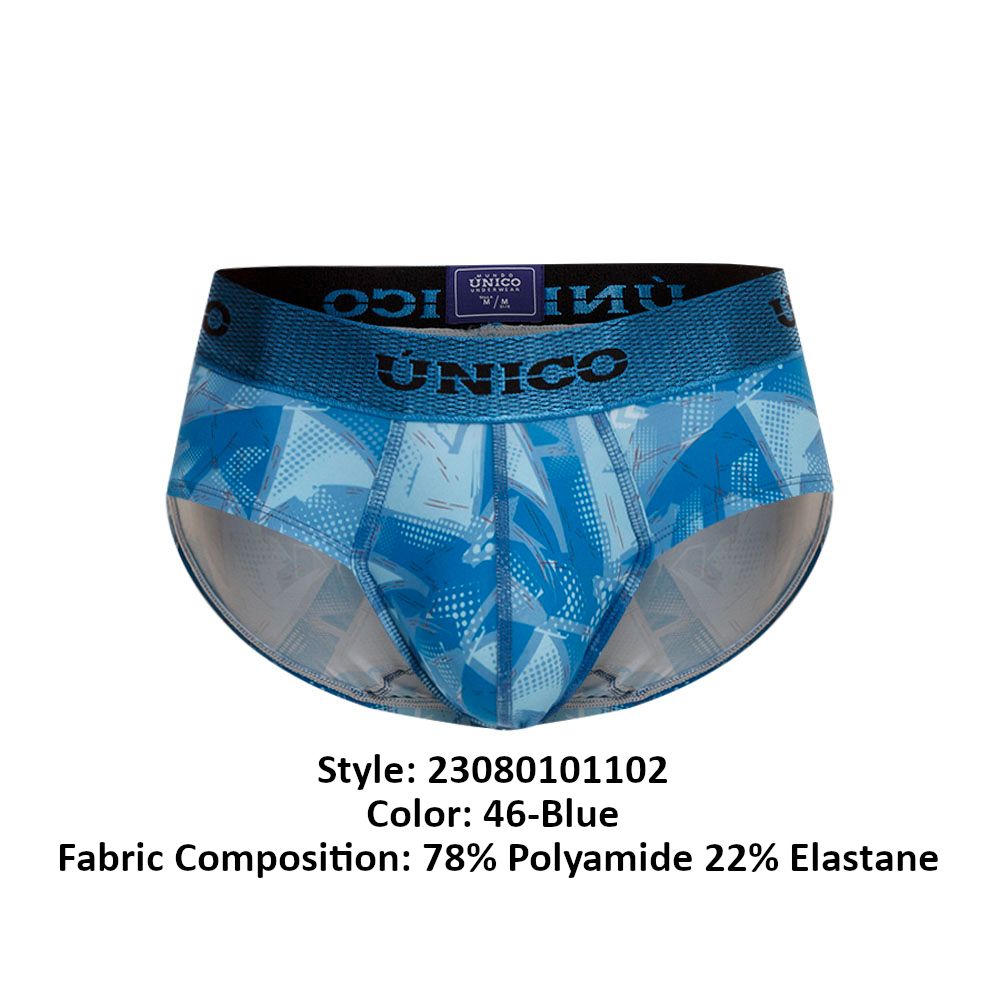 Slip Unico 23080101102 Escantillon Couleur 46-Bleu