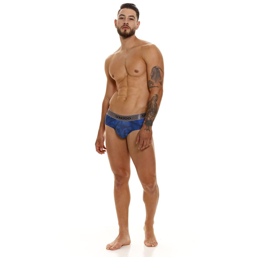 Unico 23080101107 Slip Oleada Couleur 46-Bleu