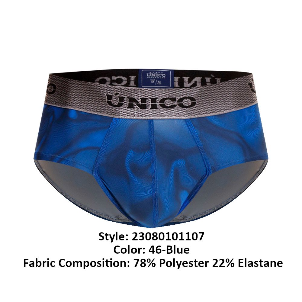 Unico 23080101107 Slip Oleada Couleur 46-Bleu