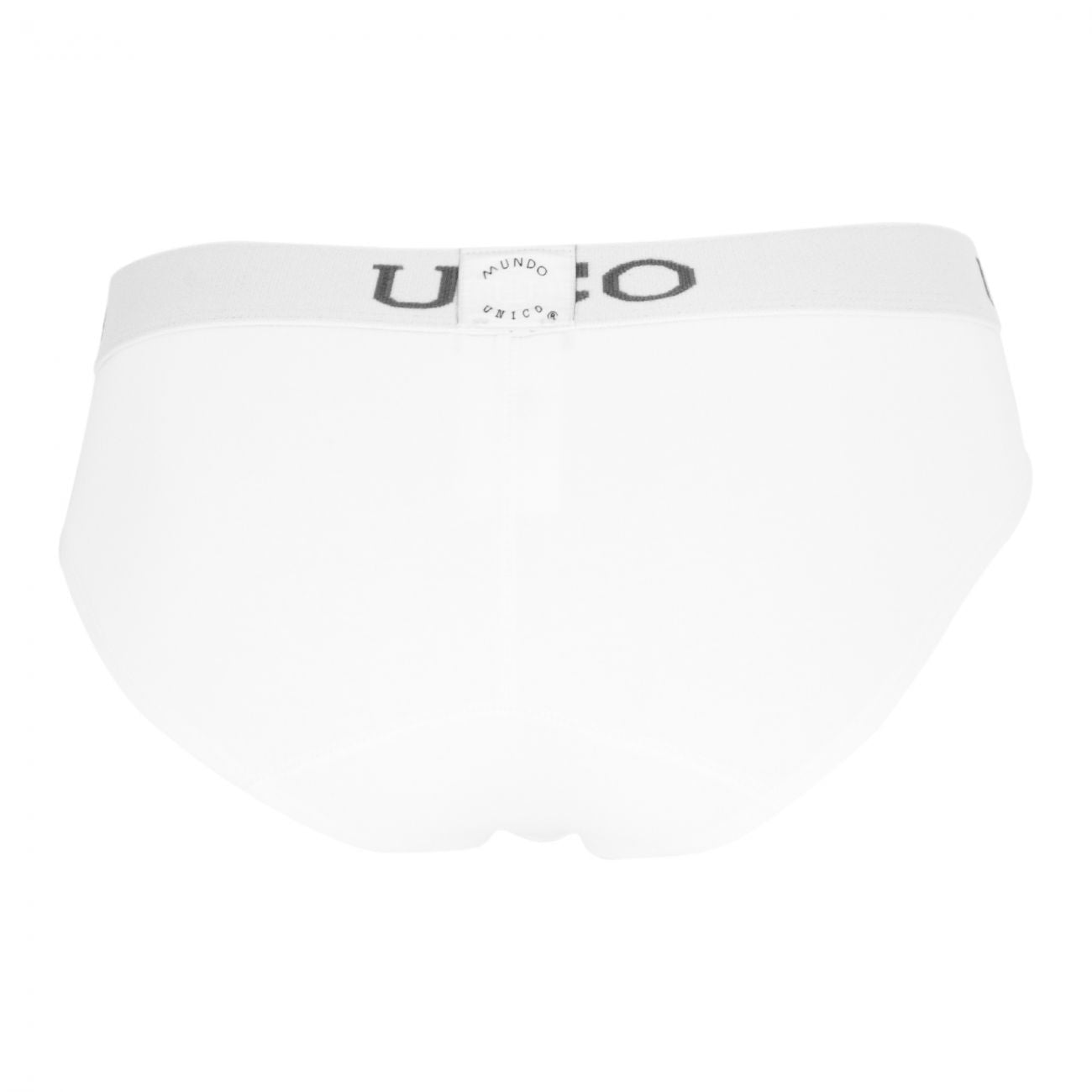 Unico 9610050100 (9612020110100) Slip Cristalino Coton Couleur Blanc