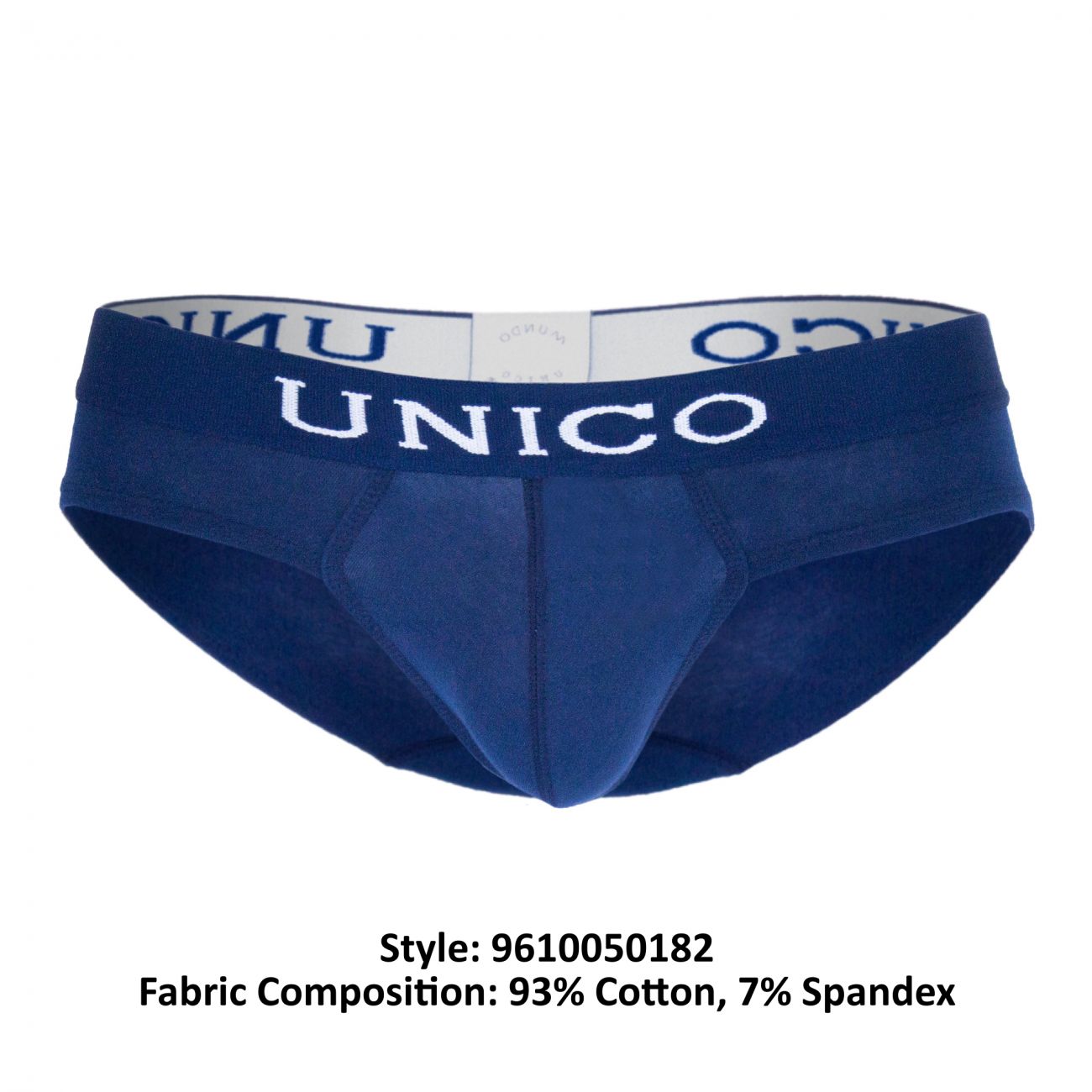 Unico 9610050182 (9612020110282) Slip Profundo Baumwolle, Farbe Blau