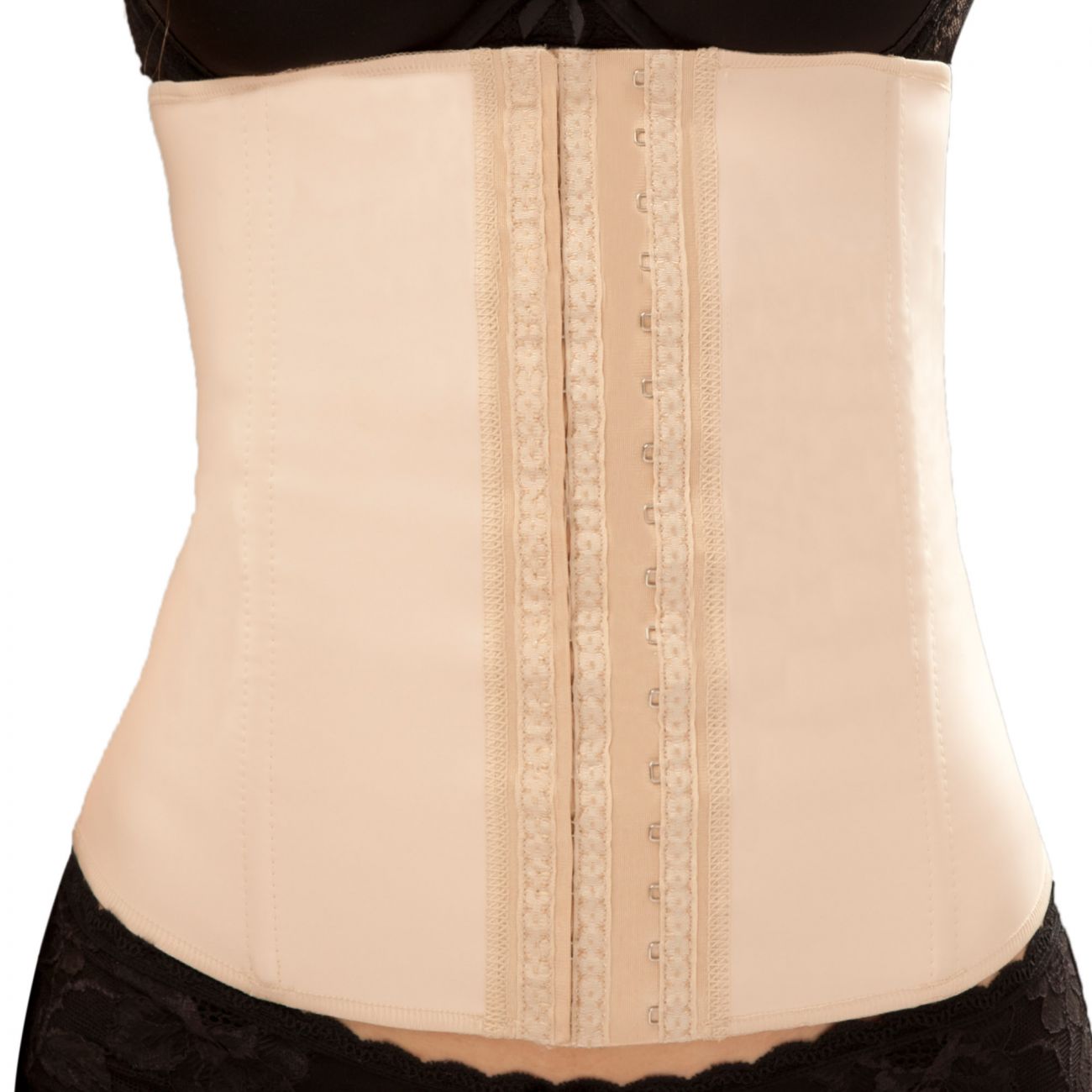 Vedette 102 Valerie Latex Waist Cincher Color Nude