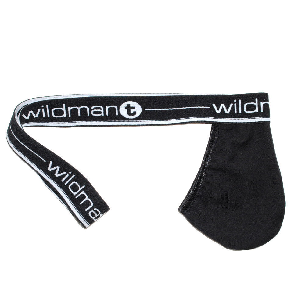 WildmanT Big Boy Pouch Strapless Jock Black - EricSaloDesign.com