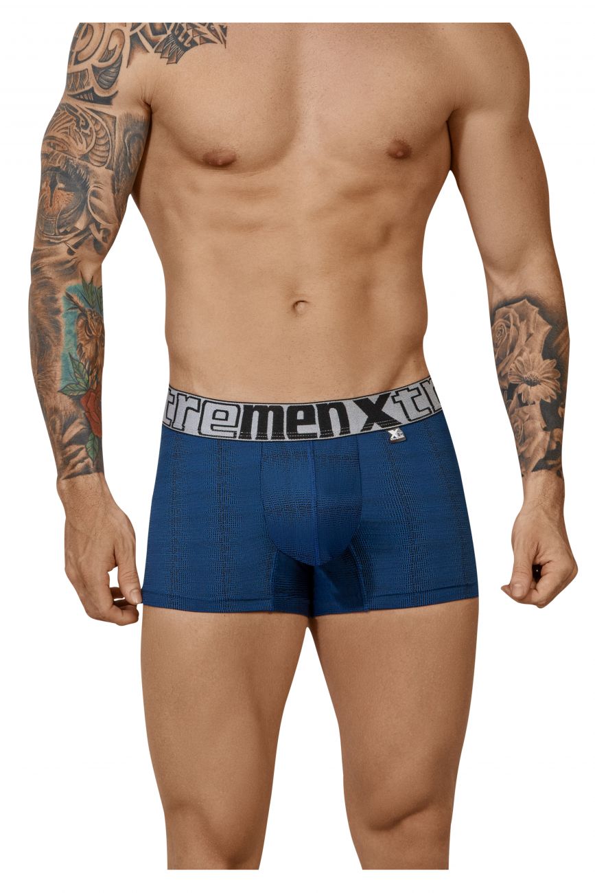 Xtremen 51451C Geometric Jacquard Trunk Color Blue