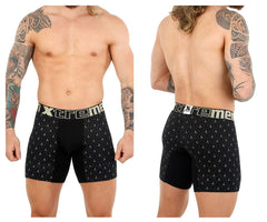 Xtremen 51461 Cotton Boxer Briefs Color Black