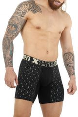 Xtremen 51461 Cotton Boxer Briefs Color Black