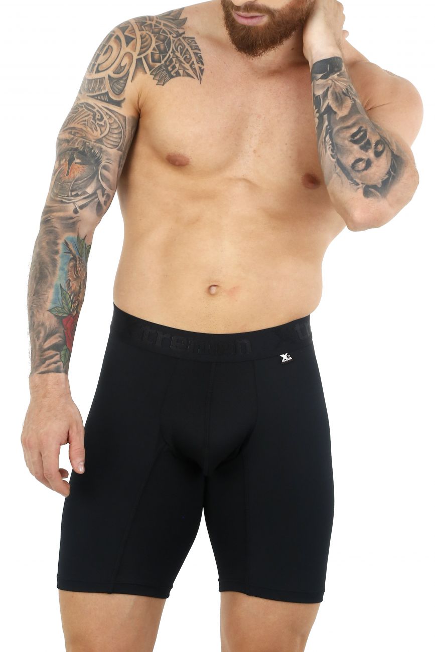 Xtremen 51471 Microfiber Boxer Briefs Color Black