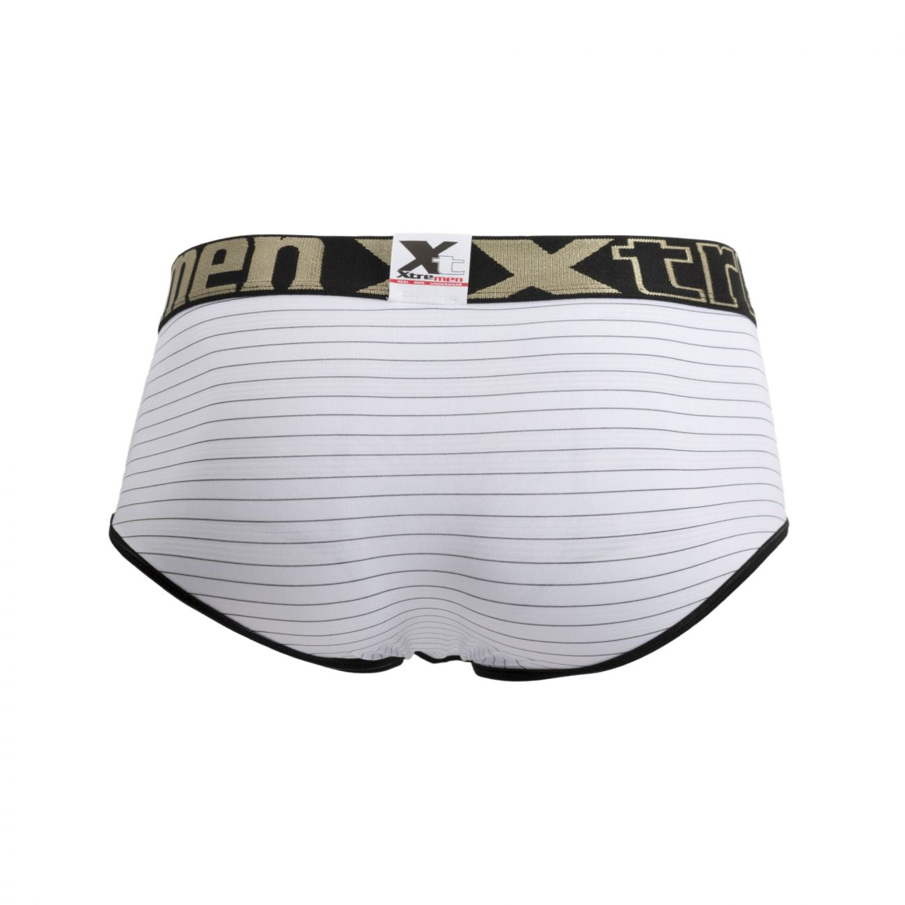 Slip rayé Xtremen 91029 Couleur Blanc