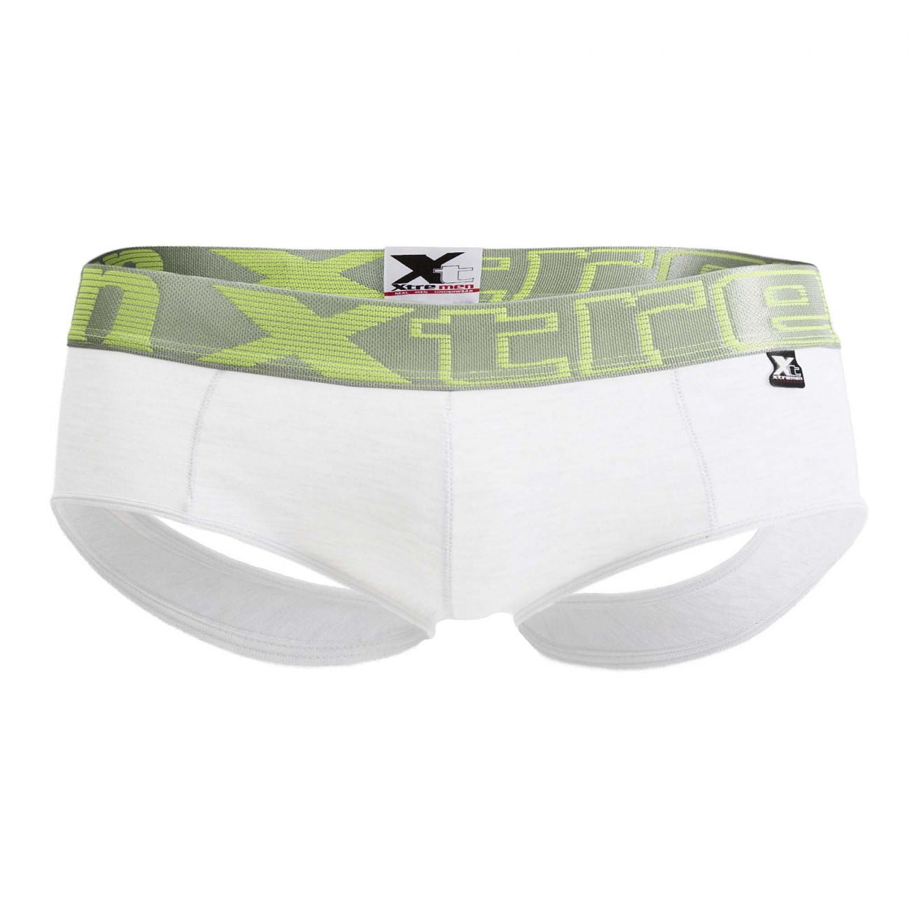 Xtremen 91032 Butt Lifter Jockstrap Farbe Weiß-Silber