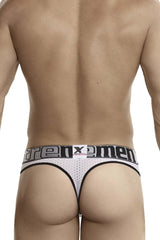 Xtremen 91036-3 3PK Tangas Farbe Weiß-Grau-Blau