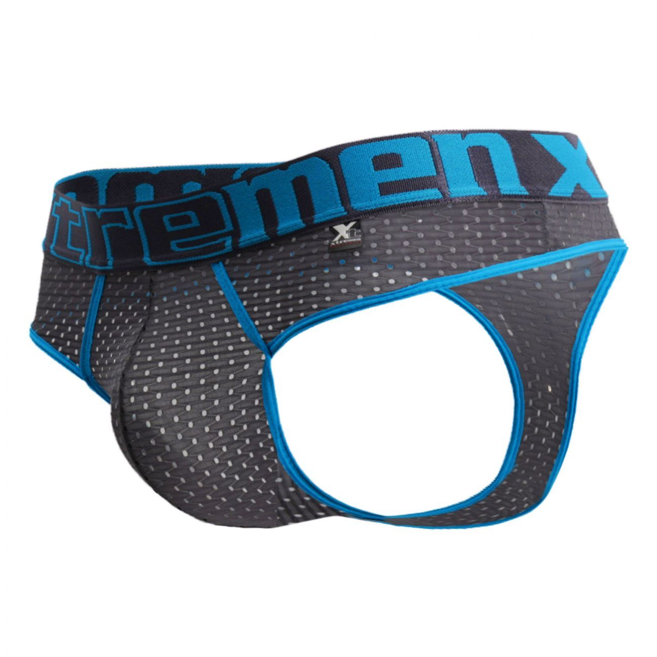 Xtremen 91036-3 3PK Tangas Farbe Weiß-Grau-Blau