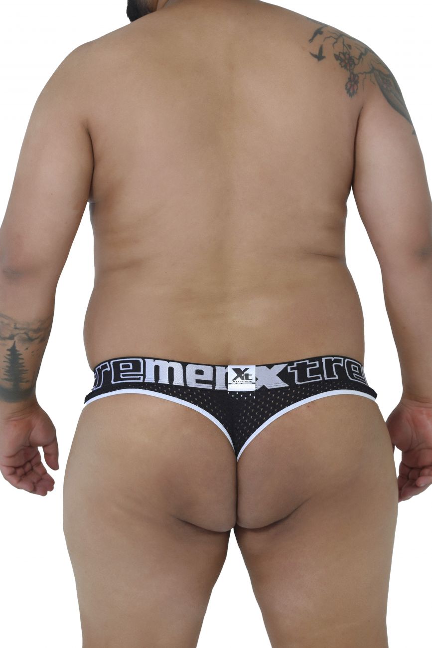 Xtremen 91036X Mesh-Tangas Farbe Schwarz