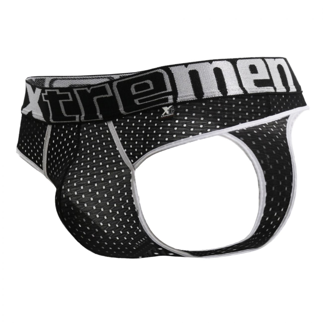 Xtremen 91036X Mesh-Tangas Farbe Schwarz