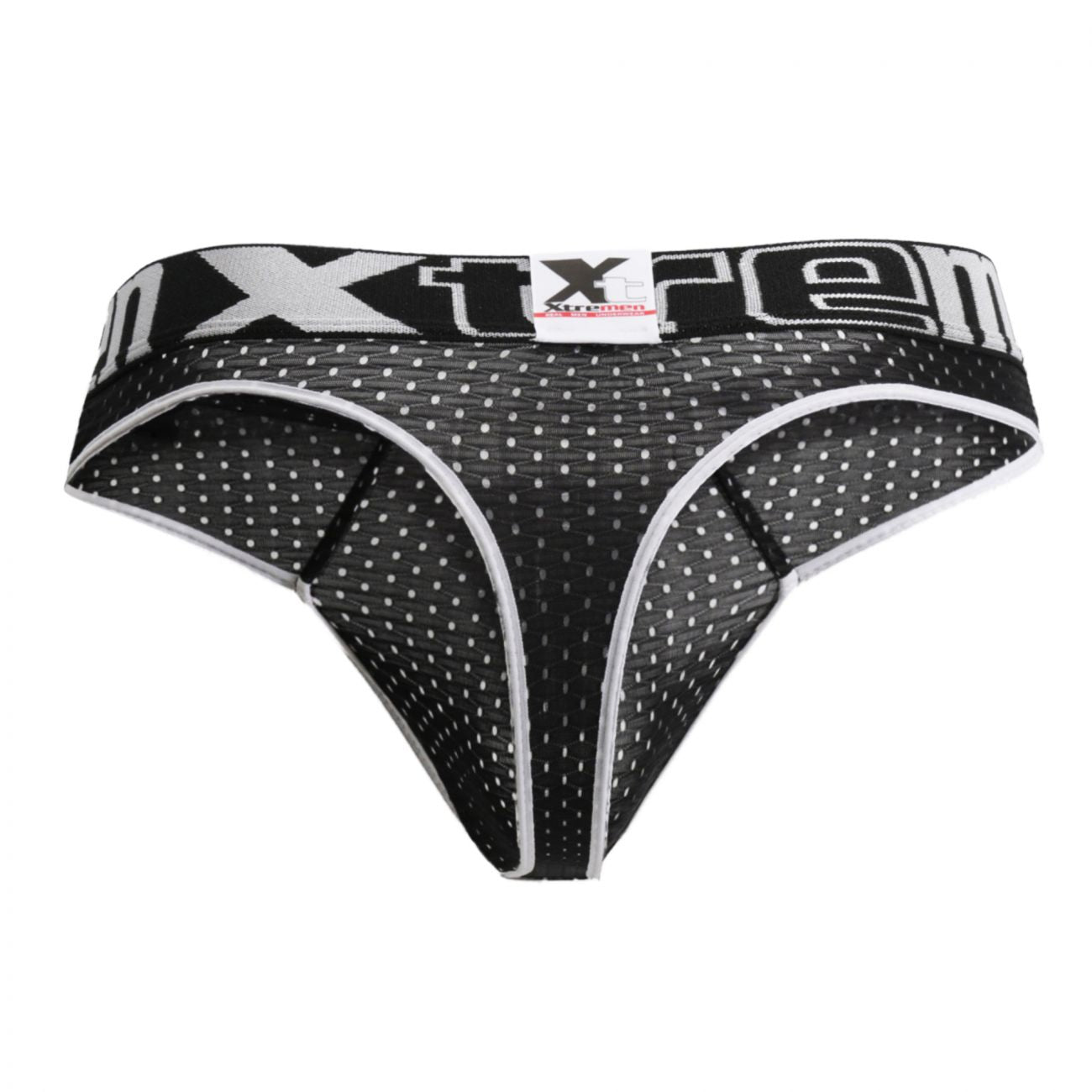 Xtremen 91036X Mesh-Tangas Farbe Schwarz