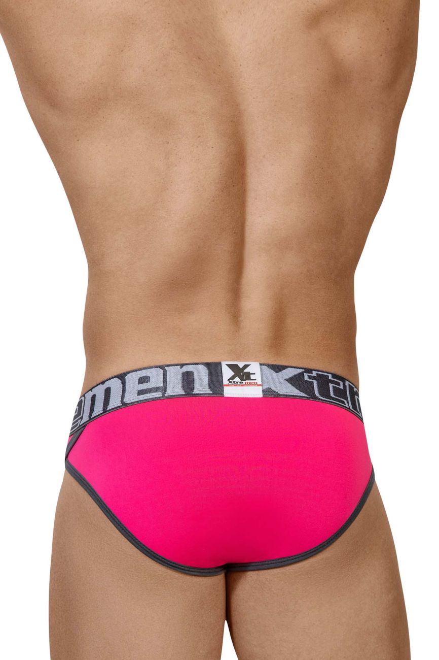 Slip Xtremen 91053-3 3PK Couleur Fuchsia-Vert-Fuchsia