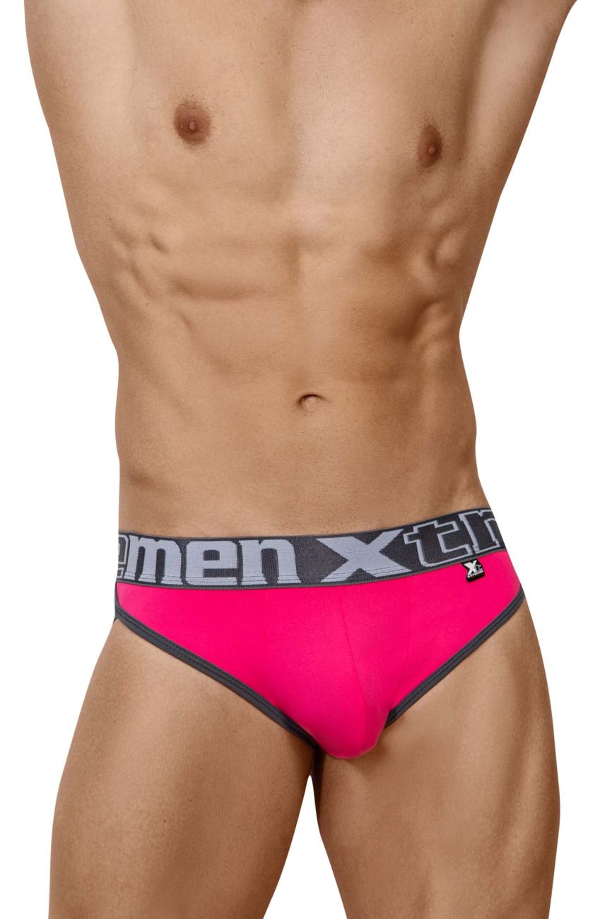 Slip Xtremen 91053-3 3PK Couleur Fuchsia-Vert-Fuchsia