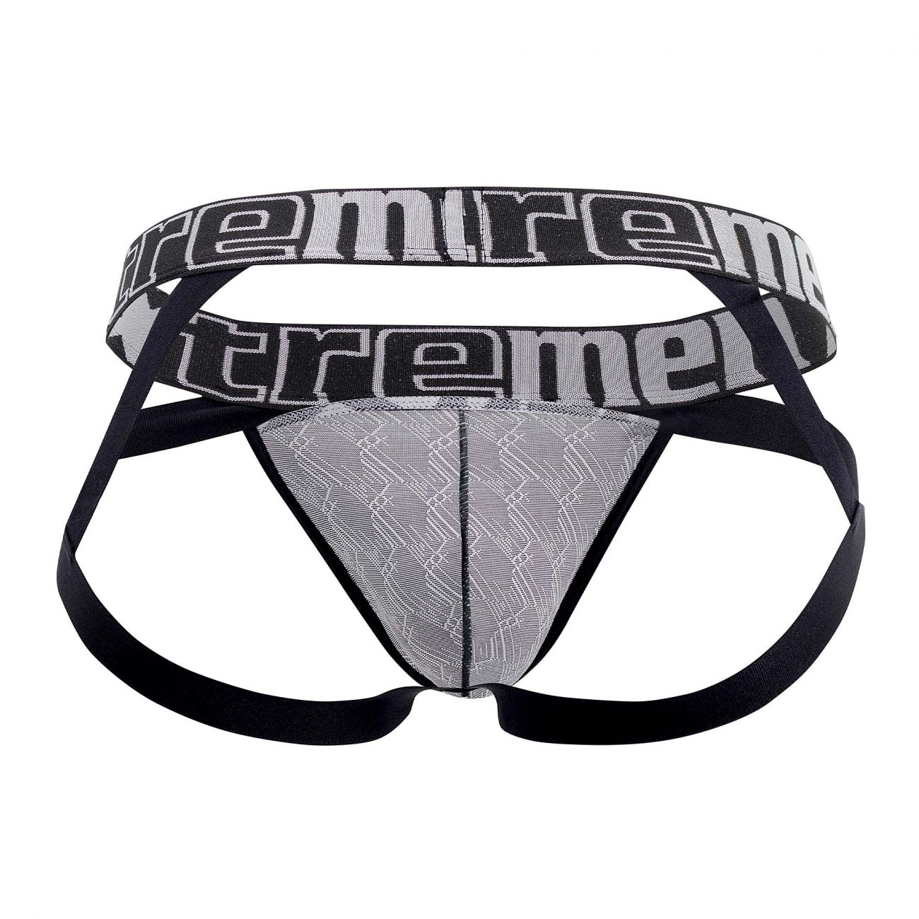 Xtremen 91069 Mikrofaser Jacquard Jockstrap Farbe Grau