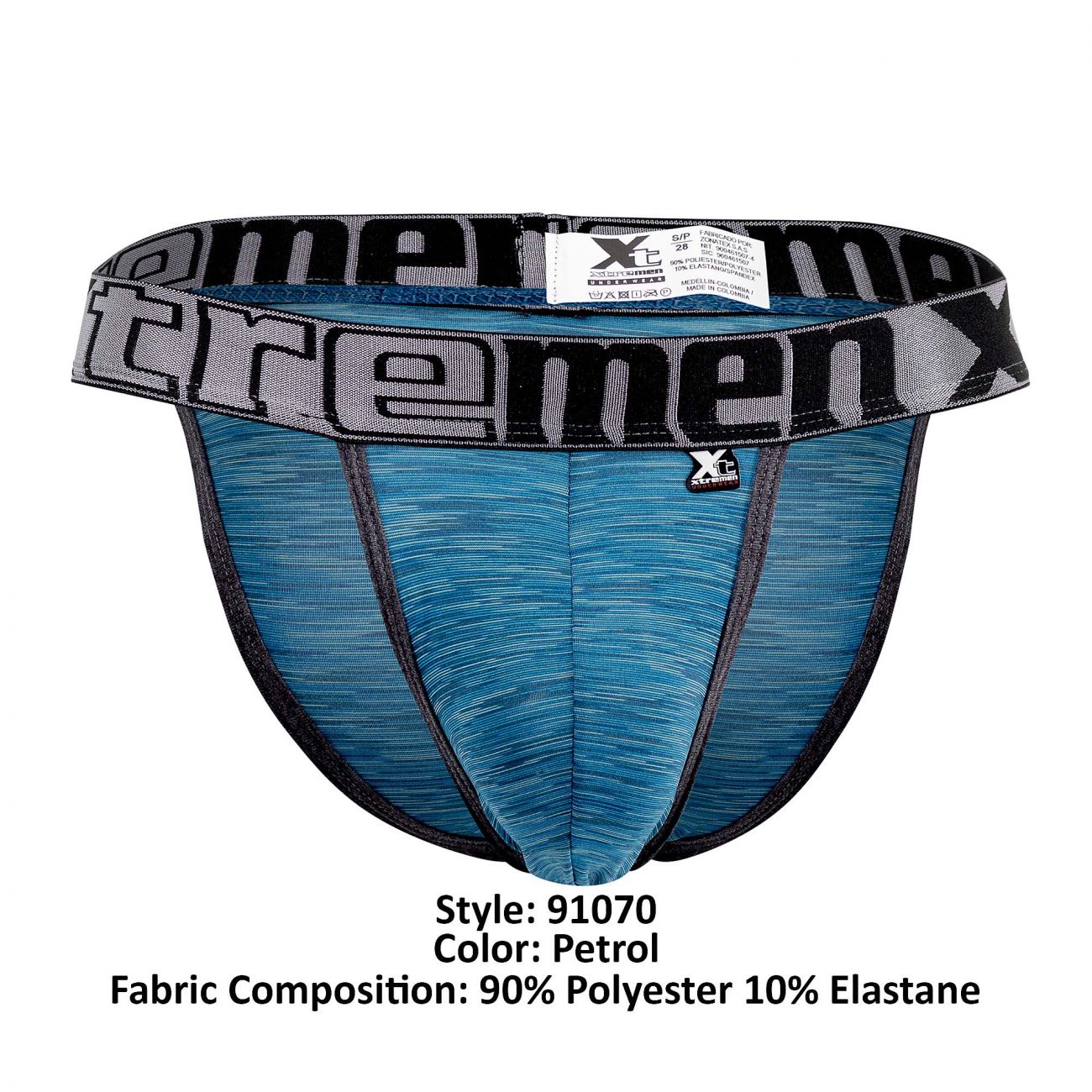 Xtremen 91070 Mikrofaser Bikini Farbe Petrol