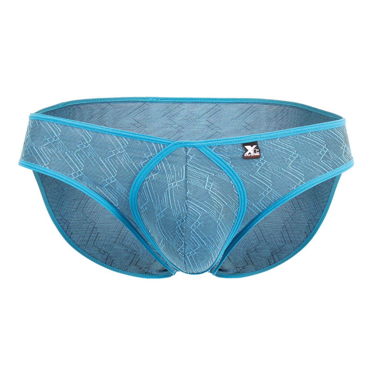 Xtremen 91075 Microfiber Jacquard Briefs Color Turquoise