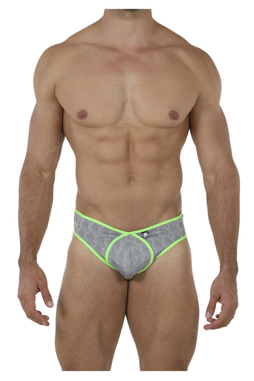 Xtremen 91077 Microfiber Jacquard Thongs Color Gray