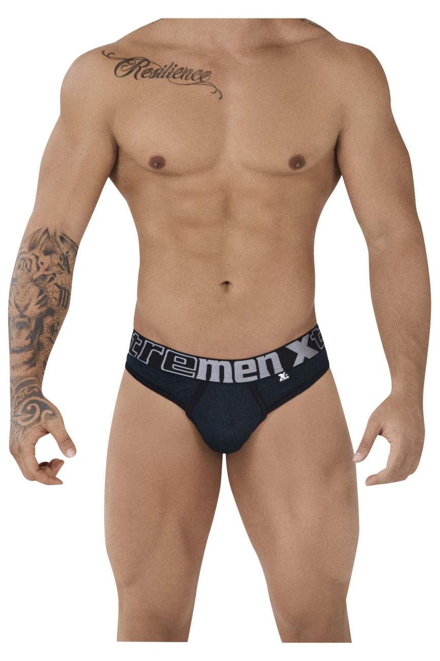 Xtremen 91087 Microfiber Jacquard Thongs Color Green